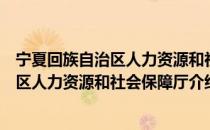 宁夏回族自治区人力资源和社会保障厅（关于宁夏回族自治区人力资源和社会保障厅介绍）