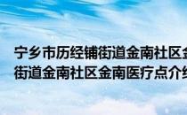 宁乡市历经铺街道金南社区金南医疗点（关于宁乡市历经铺街道金南社区金南医疗点介绍）