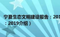 宁夏生态文明建设报告：2019（关于宁夏生态文明建设报告：2019介绍）