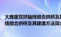 大跨度双拱轴线组合拱桥及其建造方法（关于大跨度双拱轴线组合拱桥及其建造方法简介）