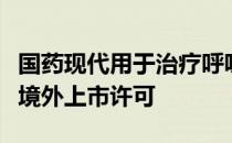 国药现代用于治疗呼吸道感染药头孢噻肟钠获境外上市许可