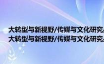 大转型与新视野/传媒与文化研究丛书－当代中国广告批评研究（关于大转型与新视野/传媒与文化研究丛书－当代中国广告批评研究简介）