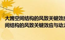 大跨空间结构的风致关键效应与动力灾变行为（关于大跨空间结构的风致关键效应与动力灾变行为简介）