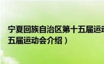 宁夏回族自治区第十五届运动会（关于宁夏回族自治区第十五届运动会介绍）