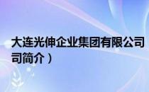 大连光伸企业集团有限公司（关于大连光伸企业集团有限公司简介）