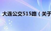 大连公交515路（关于大连公交515路简介）