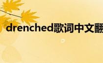 drenched歌词中文翻译（drenched歌词）