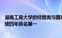 湖南工商大学的经管类与国家社科基金项目在全省高校中连续四年排名第一