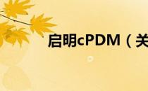 启明cPDM（关于启明cPDM）