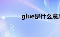 glue是什么意思英语（glue）