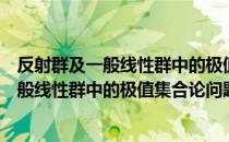 反射群及一般线性群中的极值集合论问题（关于反射群及一般线性群中的极值集合论问题介绍）