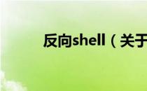 反向shell（关于反向shell介绍）