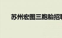 苏州宏图三胞胎招聘（苏州宏图三胞）