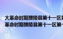 大革命时期醴陵县第十一区第十一乡农民协会木牌（关于大革命时期醴陵县第十一区第十一乡农民协会木牌简介）