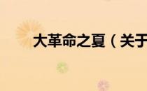 大革命之夏（关于大革命之夏简介）