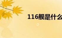 116舰是什么舰（116舰）