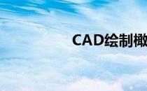 CAD绘制橄榄球的操作