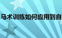 马术训练如何应用到自己想要完成的训练中呢