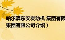 哈尔滨东安发动机 集团有限公司（关于哈尔滨东安发动机 集团有限公司介绍）