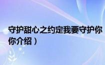 守护甜心之约定我要守护你（关于守护甜心之约定我要守护你介绍）