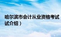 哈尔滨市会计从业资格考试（关于哈尔滨市会计从业资格考试介绍）