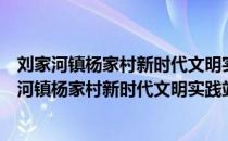 刘家河镇杨家村新时代文明实践站志愿服务分队（关于刘家河镇杨家村新时代文明实践站志愿服务分队介绍）