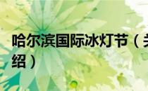 哈尔滨国际冰灯节（关于哈尔滨国际冰灯节介绍）