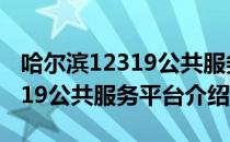 哈尔滨12319公共服务平台（关于哈尔滨12319公共服务平台介绍）