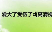 爱大了受伤了dj高清视频（爱大了受伤了dj）