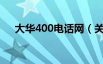 大华400电话网（关于大华400电话网）