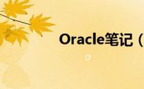 Oracle笔记（oracle资料）