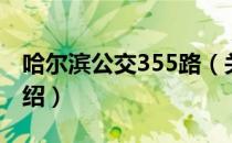 哈尔滨公交355路（关于哈尔滨公交355路介绍）