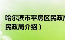 哈尔滨市平房区民政局（关于哈尔滨市平房区民政局介绍）