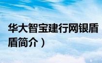 华大智宝建行网银盾（关于华大智宝建行网银盾简介）