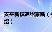 安亭新镇徳绍豪斯（关于安亭新镇徳绍豪斯介绍）