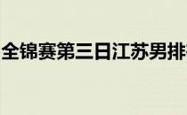 全锦赛第三日江苏男排在首次亮相中不敌北京