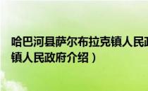 哈巴河县萨尔布拉克镇人民政府（关于哈巴河县萨尔布拉克镇人民政府介绍）