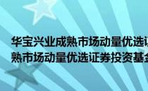 华宝兴业成熟市场动量优选证券投资基金（关于华宝兴业成熟市场动量优选证券投资基金简介）