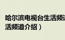 哈尔滨电视台生活频道（关于哈尔滨电视台生活频道介绍）