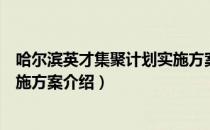 哈尔滨英才集聚计划实施方案（关于哈尔滨英才集聚计划实施方案介绍）