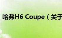 哈弗H6 Coupe（关于哈弗H6 Coupe介绍）