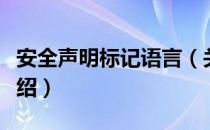 安全声明标记语言（关于安全声明标记语言介绍）