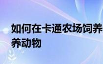 如何在卡通农场饲养蜜蜂-如何在口碑农场饲养动物