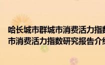 哈长城市群城市消费活力指数研究报告（关于哈长城市群城市消费活力指数研究报告介绍）