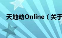 天地劫Online（关于天地劫Online简介）