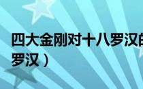 四大金刚对十八罗汉的定义（四大金刚对十八罗汉）