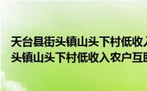 天台县街头镇山头下村低收入农户互助协会（关于天台县街头镇山头下村低收入农户互助协会简介）