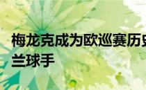 梅龙克成为欧巡赛历史上第一位获得领先的波兰球手