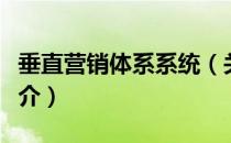 垂直营销体系系统（关于垂直营销体系系统简介）