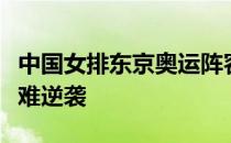 中国女排东京奥运阵容悬念已不大两位置新人难逆袭